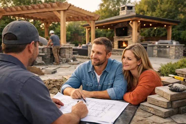 Choosing the Right Outdoor Living Area Builder