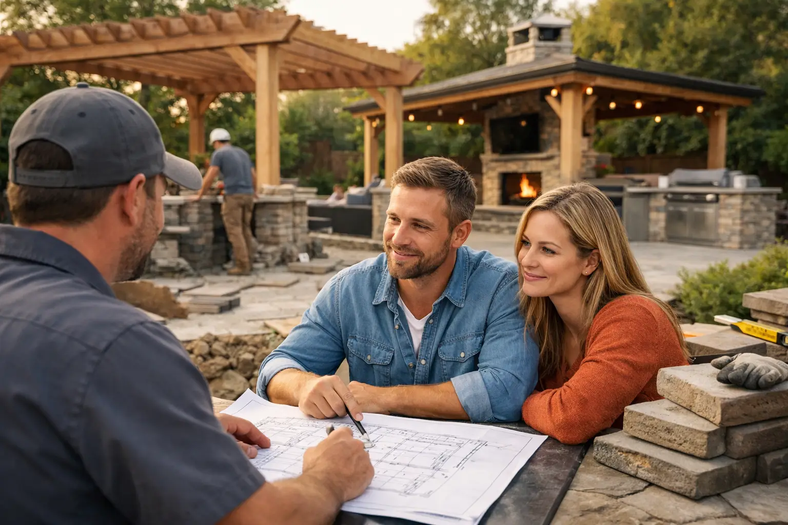 Choosing the Right Outdoor Living Area Builder
