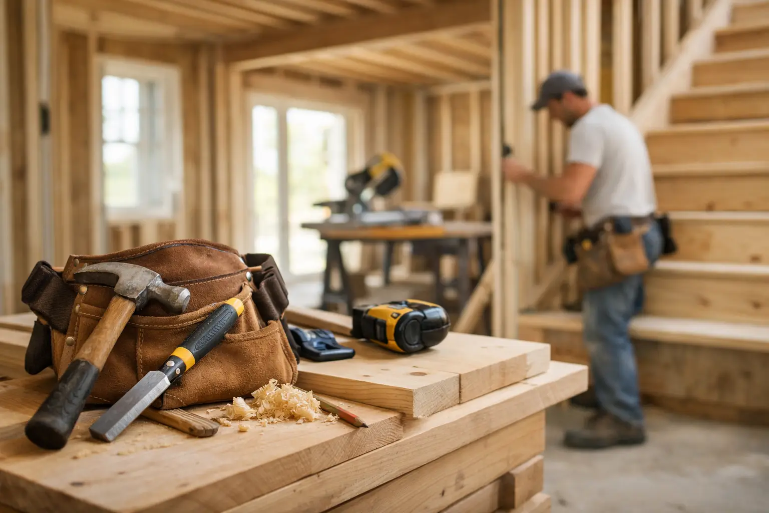 What a Custom Home Carpentry Package Covers