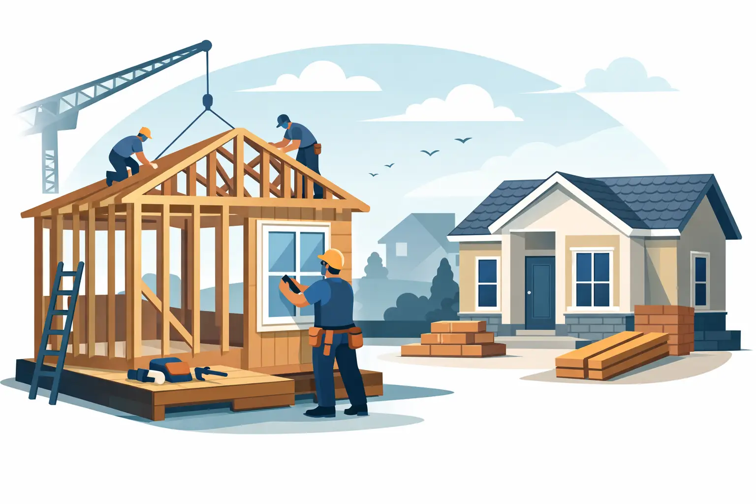 What Frame and Lock Up Carpentry Covers