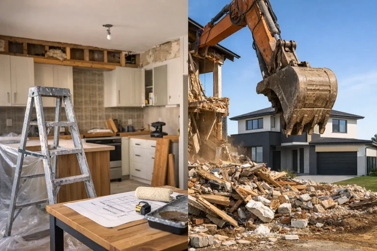 Renovation or Knockdown Rebuild?